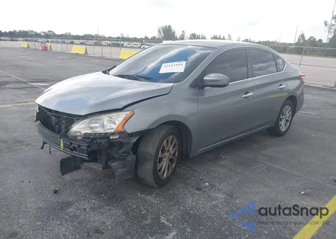 2013 Nissan Sentra Sv from USA, damaged, VIN 3N1AB7AP5DL793746